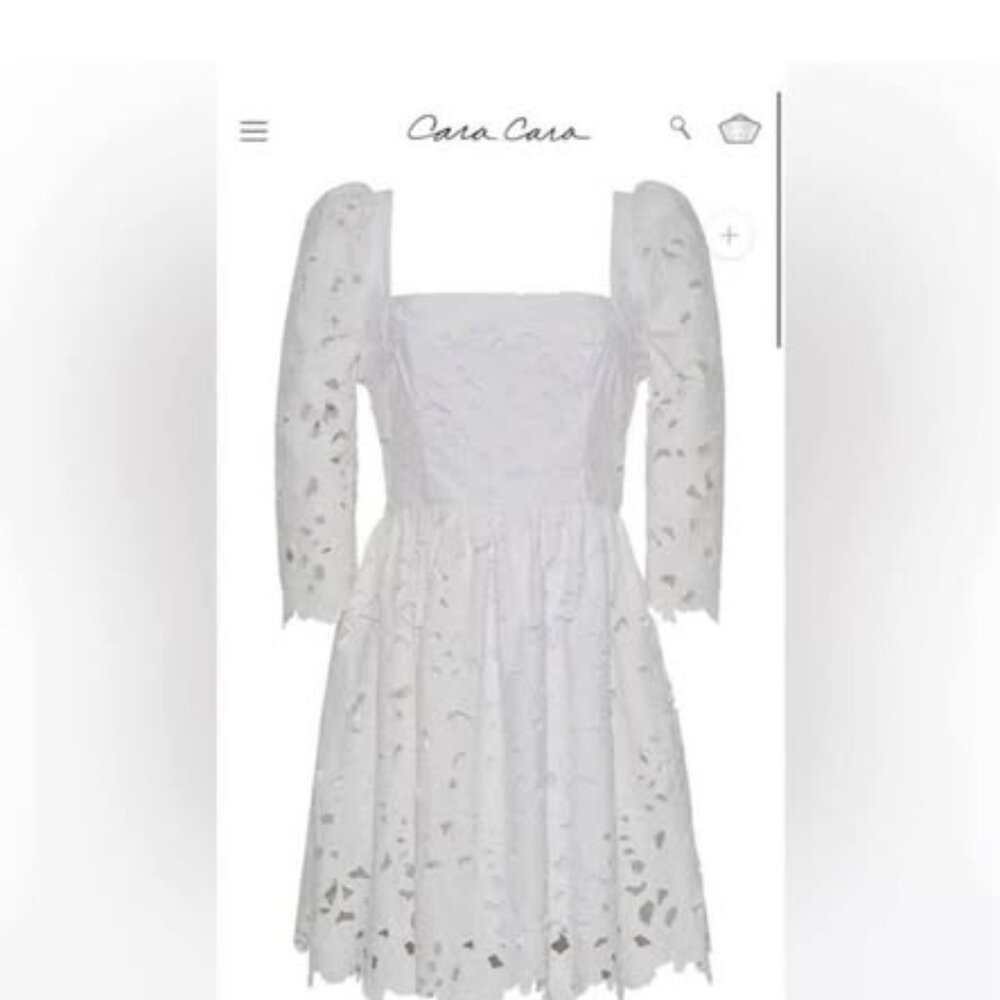 Cara Cara White Lace Dress
